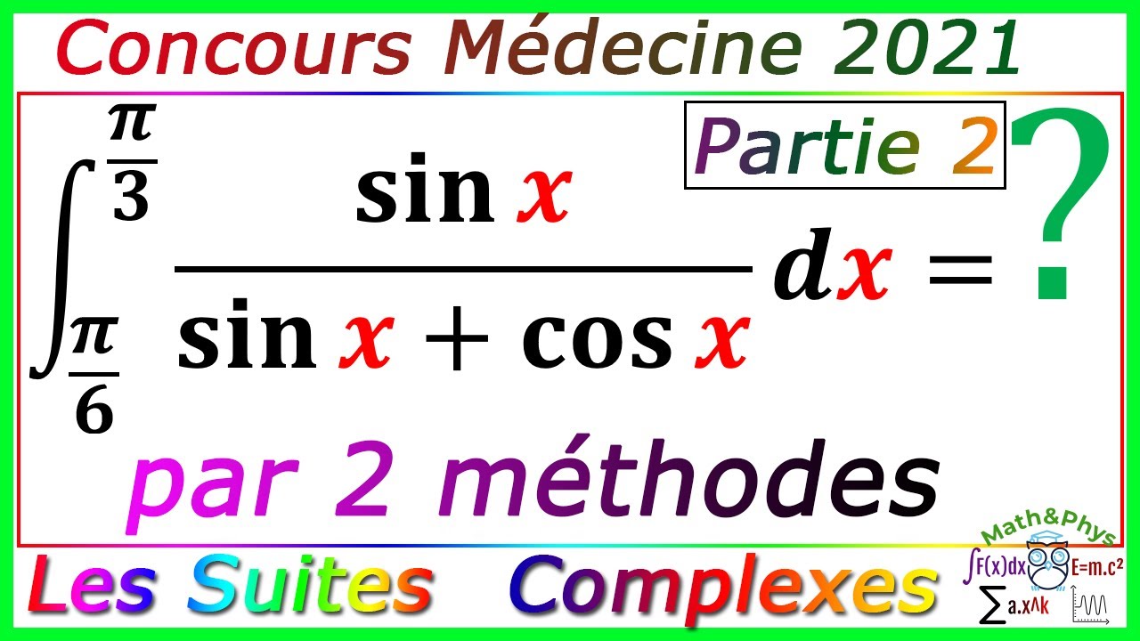 Correction Concours Médecine - Concours Médecine 2021 - 2/3