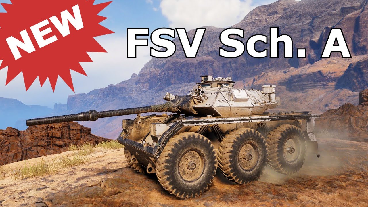 World of Tanks FSV Scheme A - Tier 7 British Medium Tank | NEW TANK