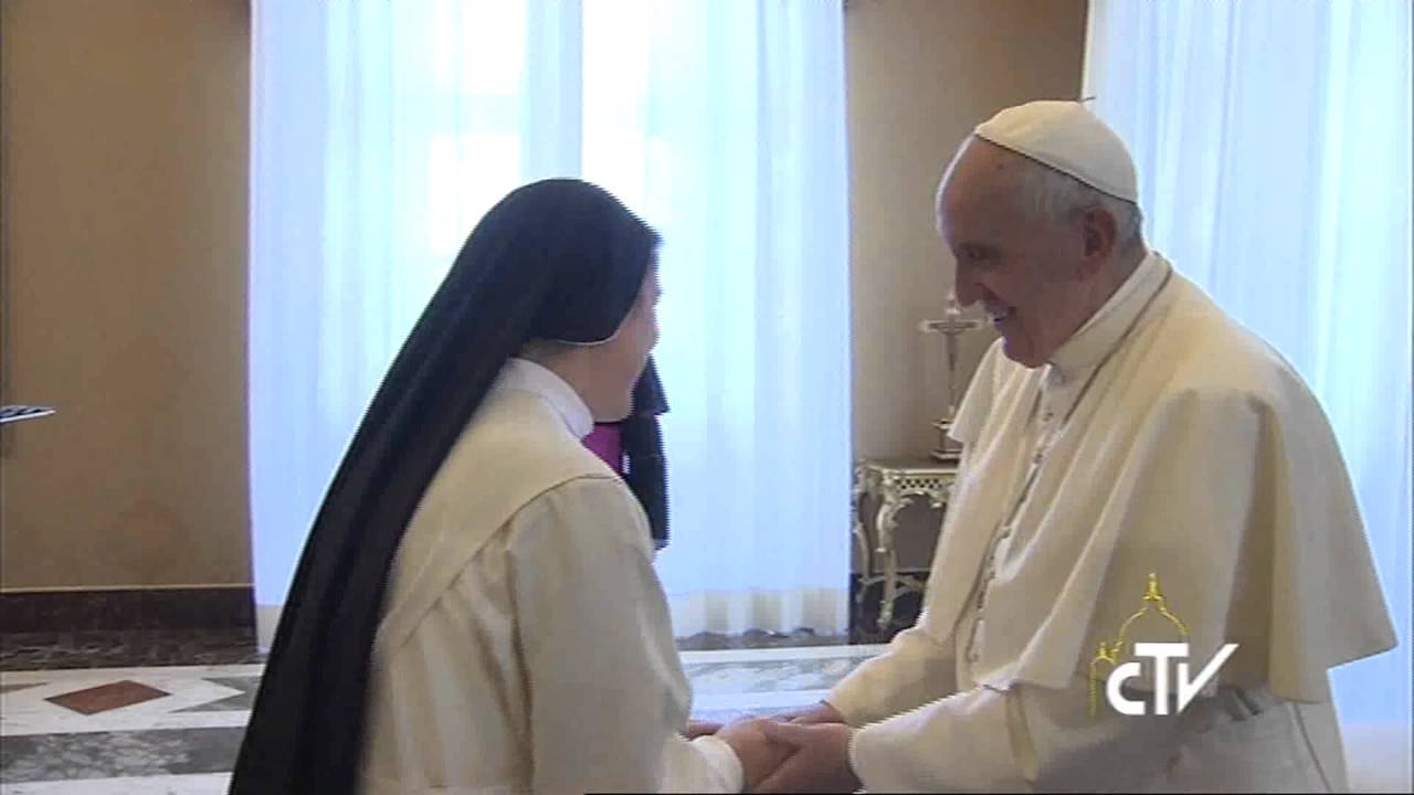 Audiencia del Santo Padre Francisco con los Mercedarios
