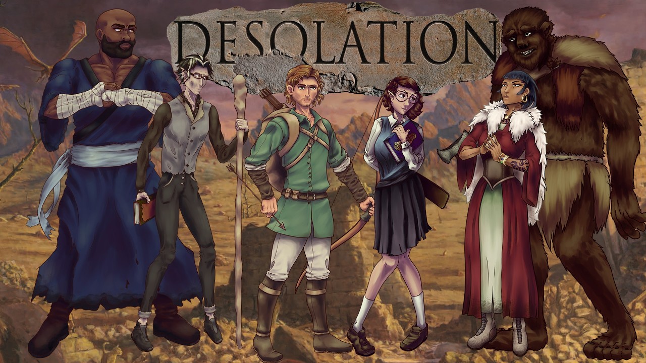 Desolation TTRPG Episode 52 | Post-Apocalyptic Fantasy Roleplaying w/ Live Art
