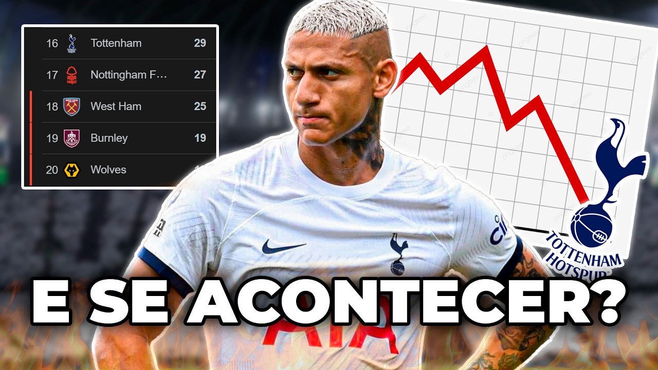O que aconteceria se o Tottenham realmente fosse rebaixado na Premier League?