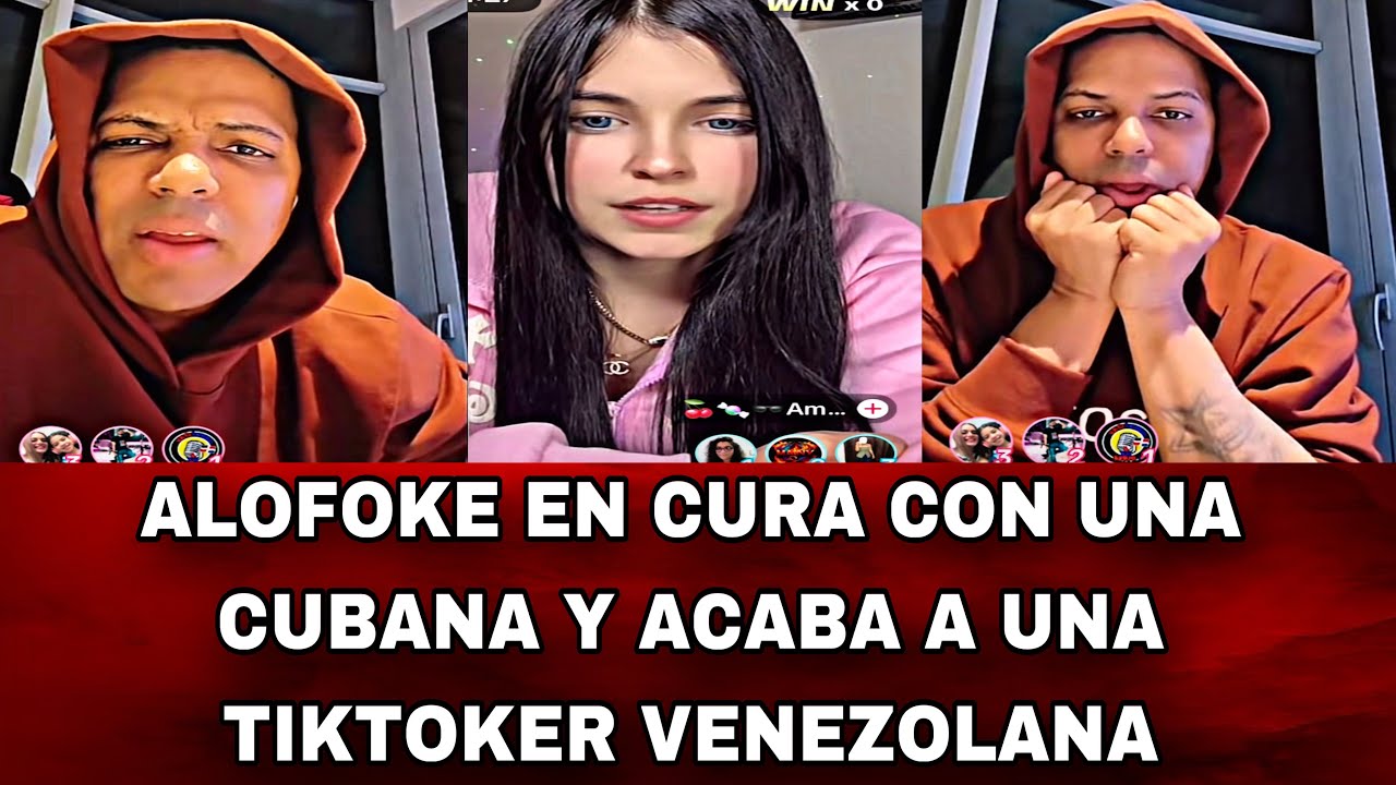 ALOFOKE EN CURA CON UNA CUBANA Y ACABA A UNA TIKTOKER VENEZOLANA