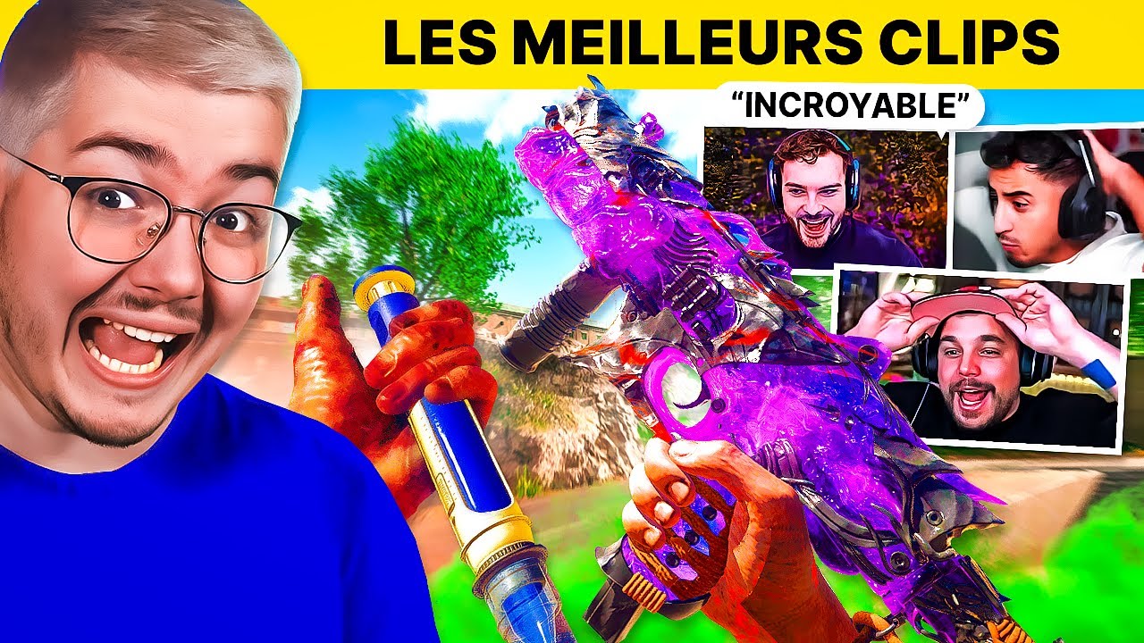 JE SPEC et NOTE LES MEILLEURS CLIPS des STREAMEURS FR sur Warzone ! (ils sont incroyable)