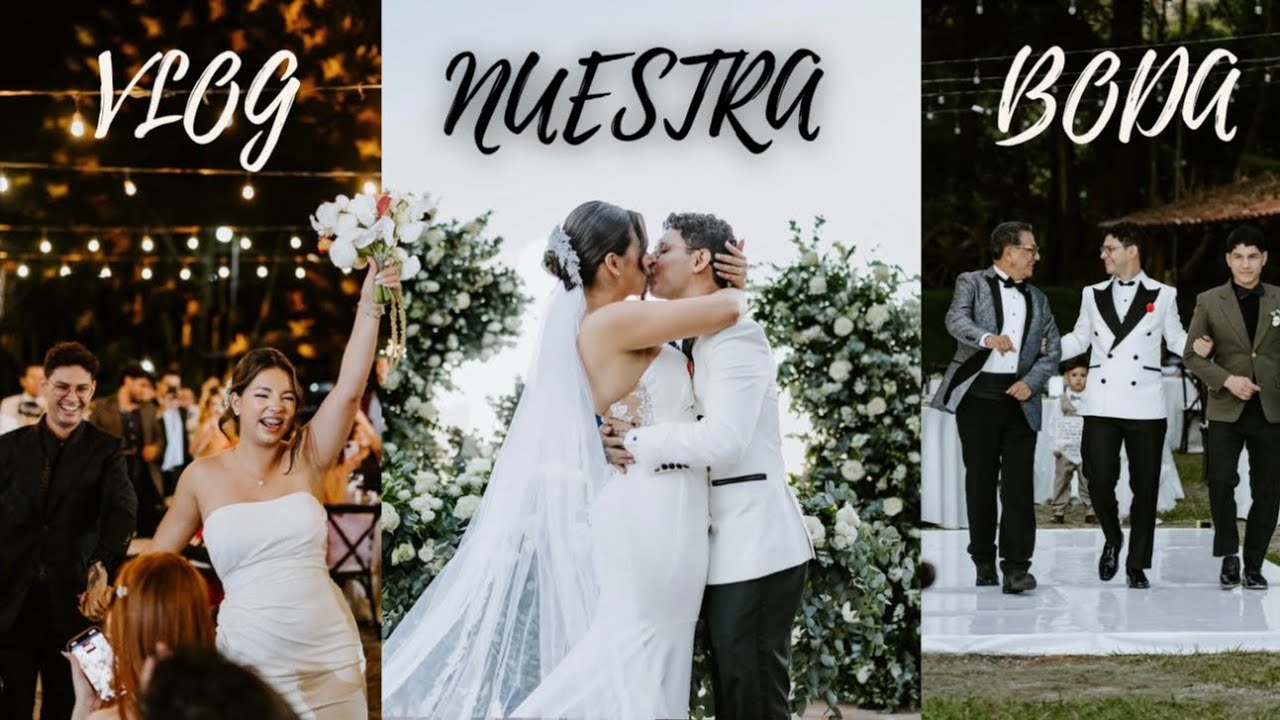 &iexcl;NUESTRA BODA!  LA BODA DE ALECOMECO Y DARLENNE, vlog de la boda 