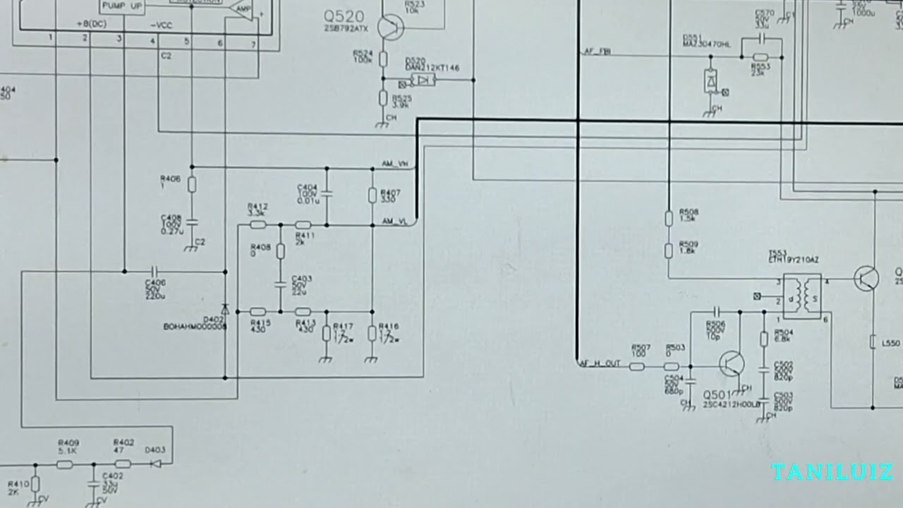 TV PANASONIC DE TUBO TC-29KL04(esquema)