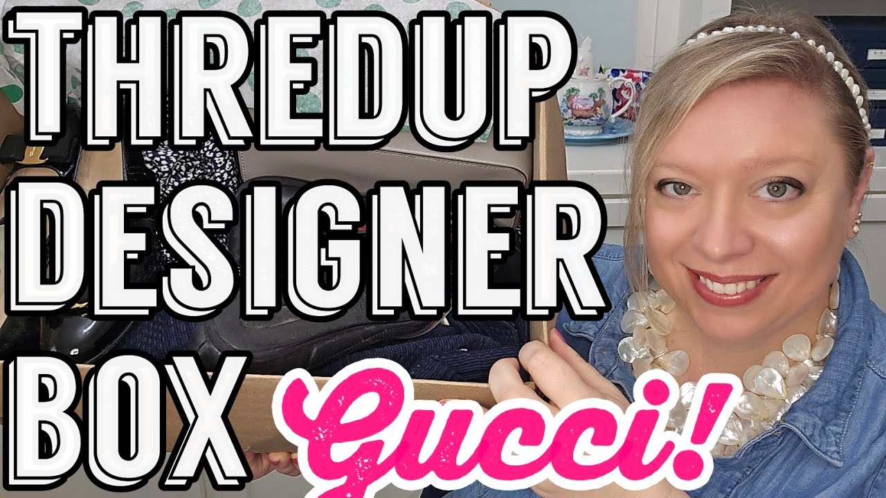 GUCCI & PUCCI in this Thredup DIY Designer Rescue Box Unboxing! #mysterybox