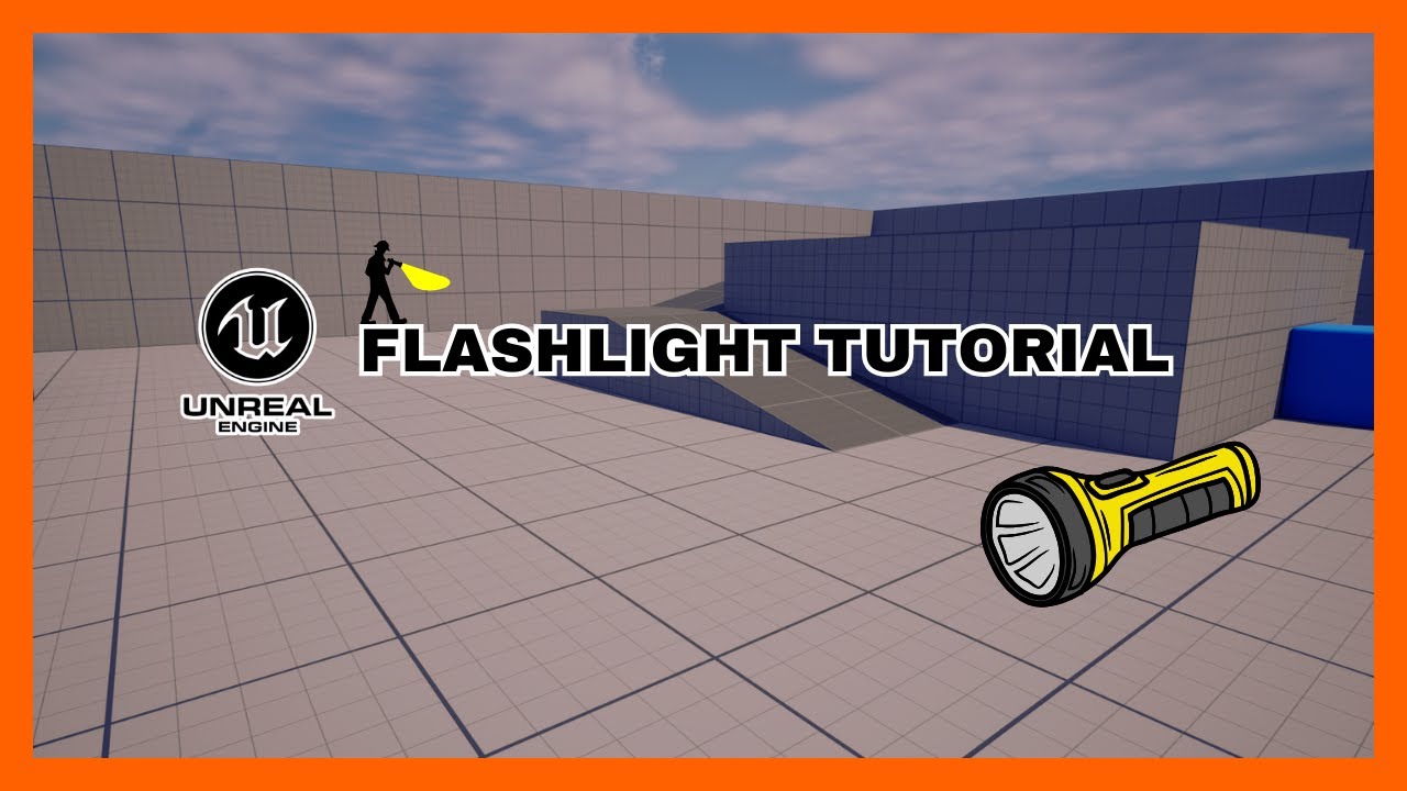How To Create Flashlight (1/4) - Unreal Engine 5 Tutorial