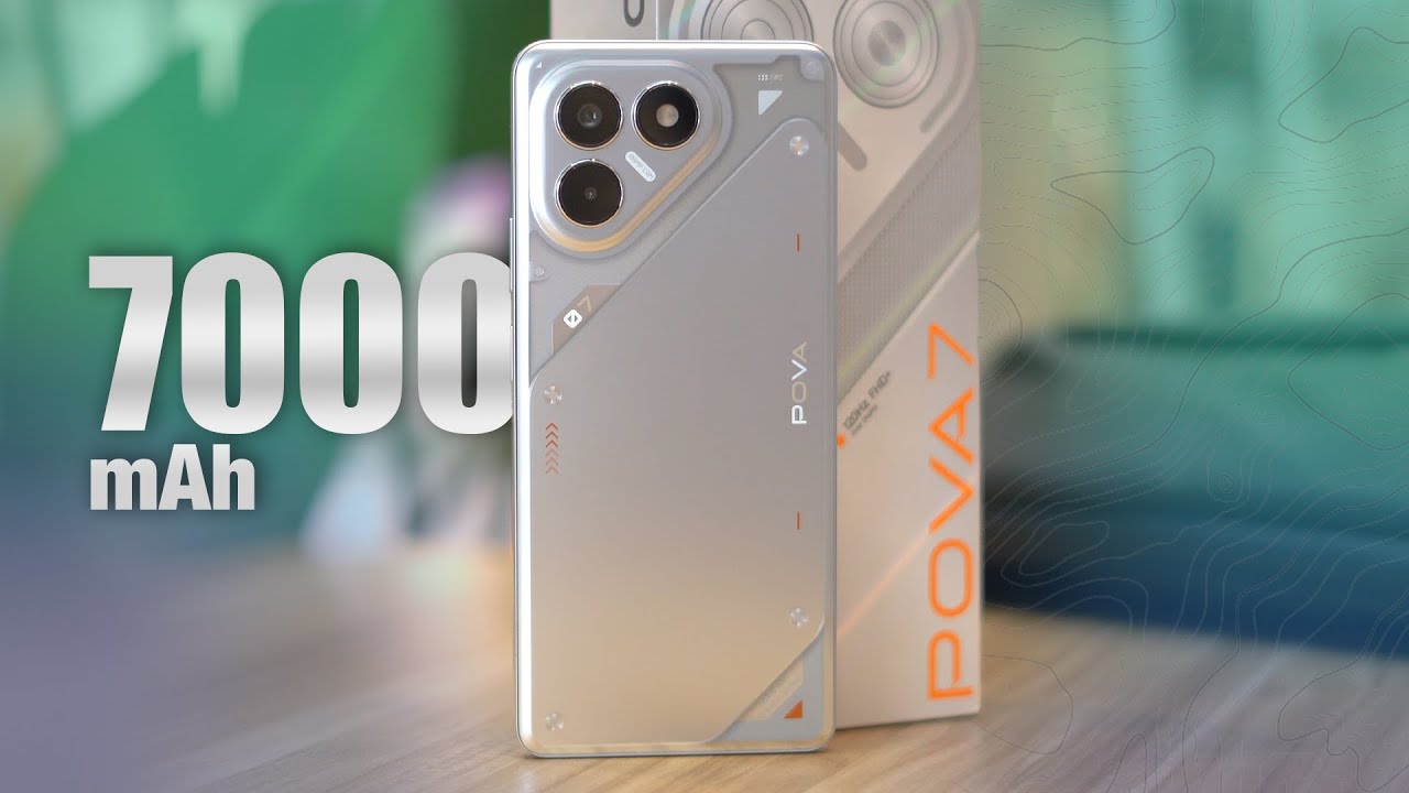 ថ្មធំ 7000mAh សម្រាប់តម្លៃ $169 និងរូបរាងថ្មីប្លែក | TECNO POVA 7