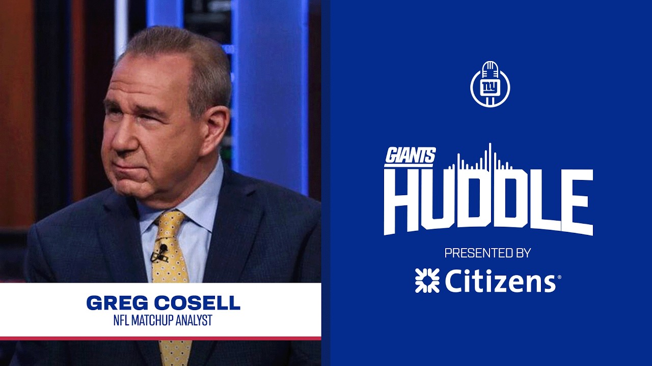 NFL Matchup Analyst and Senior Producer at NFL Films Greg Cosell | Giants Huddle | New York Giants