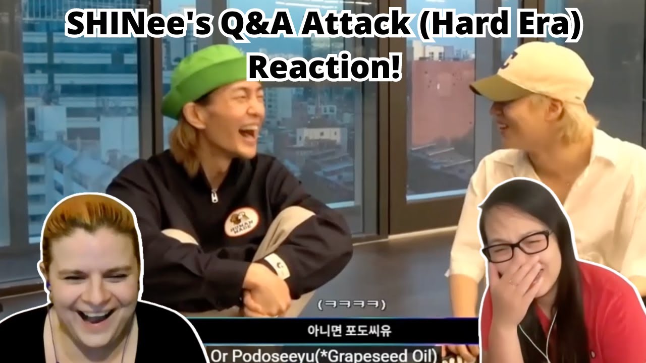 First time two Babywols watching Shinee Q&A Attack (HARD era) | A SHINee Reaction