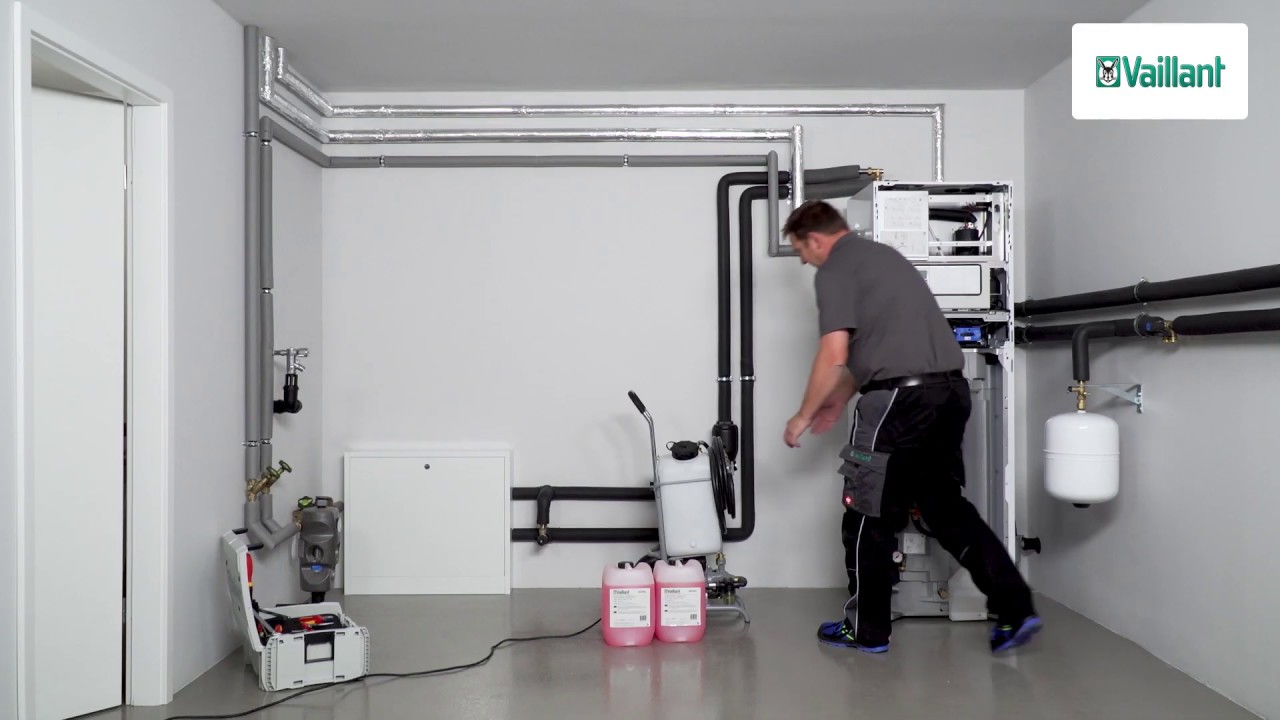 aroTHERM plus: how to fill the uniTOWER