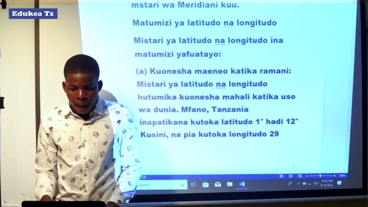 MAARIFA YA JAMII DARASA LA VII  MATUMIZI YA RAMANI  1 YA 2