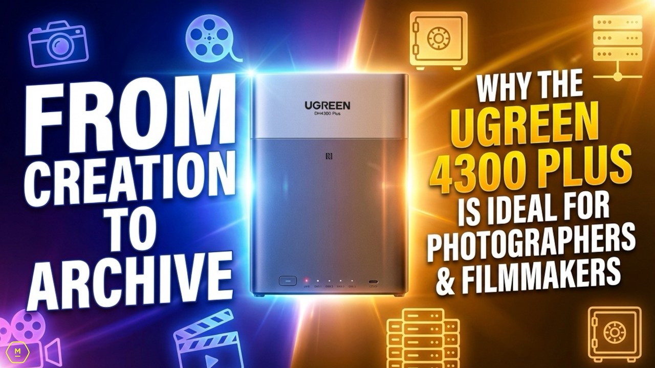 From Creation to Archive: Why the UGREEN NAS DH4300 Plus Is Ideal for Photographers & Filmmakers