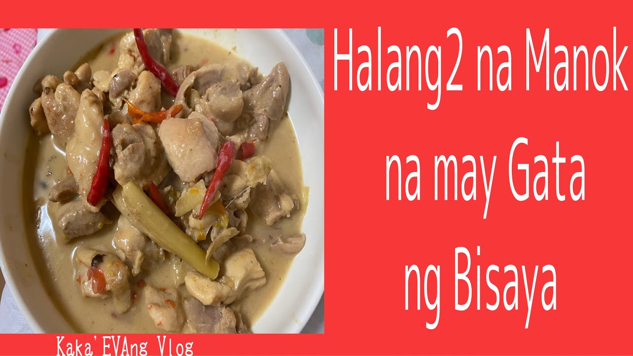 Halang-halang na Manok with Gata ng Bisaya/Spicy Chicken Recipe vlog#27