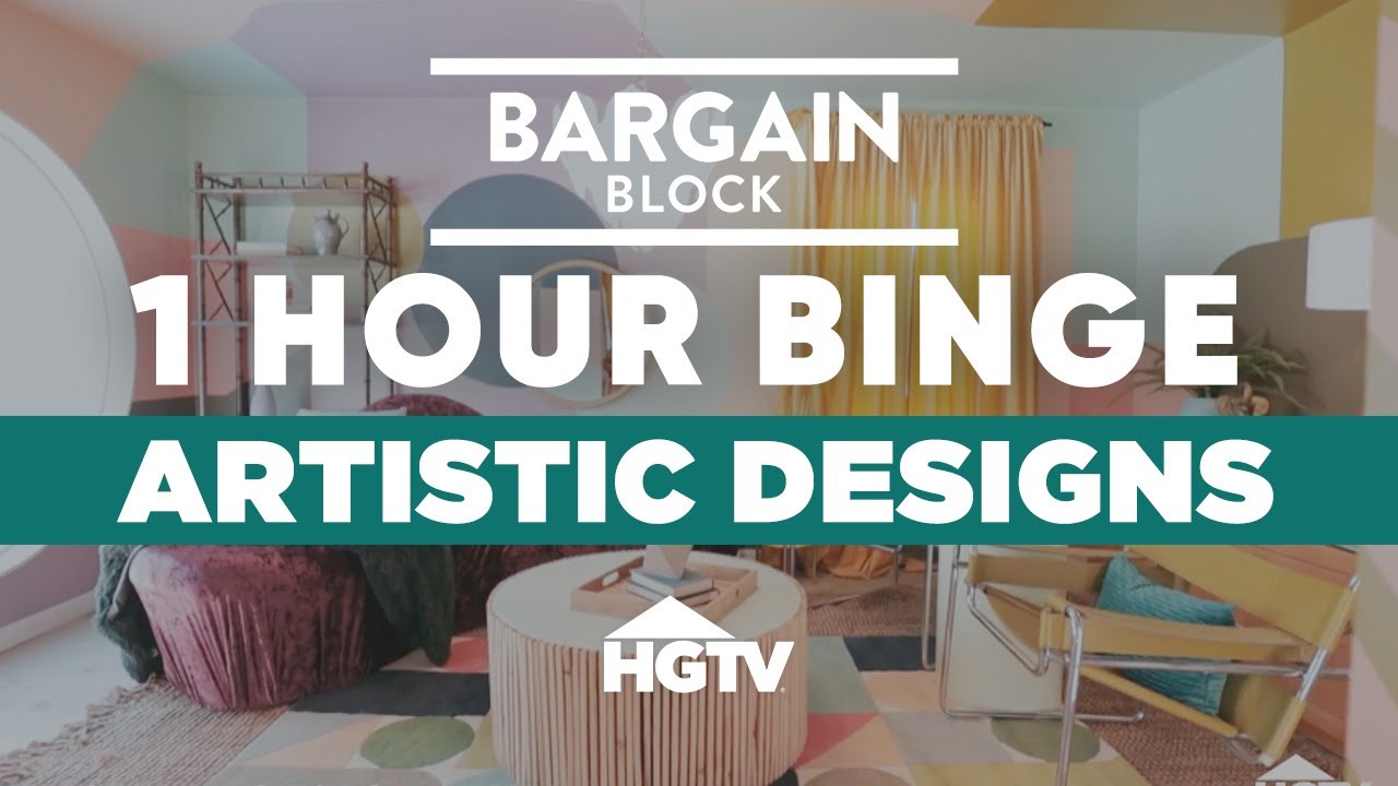 Binge 1 Hour of Creative and Imaginative  Renovations | Bargain Block | HGTV