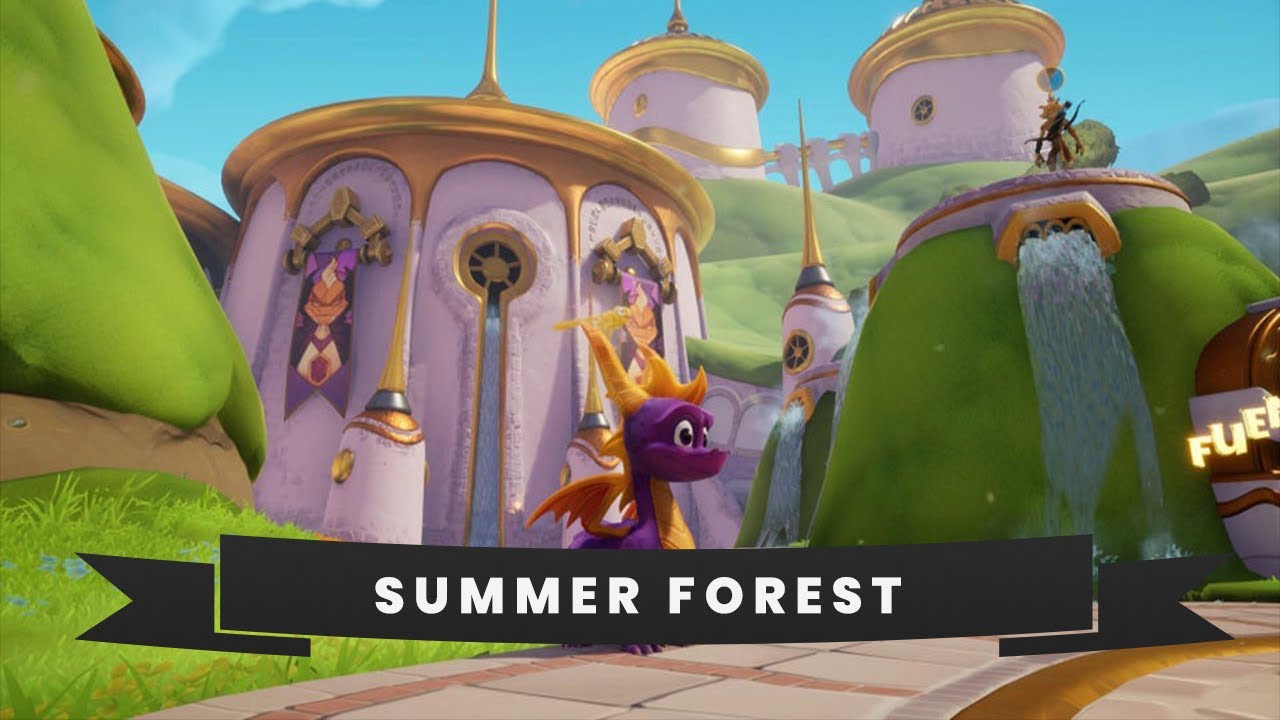 Spyro Reignited Trilogy (Ripto's Rage) - Summer Forest 1 - All Gems, Orbs & Talismans [100% Guide]
