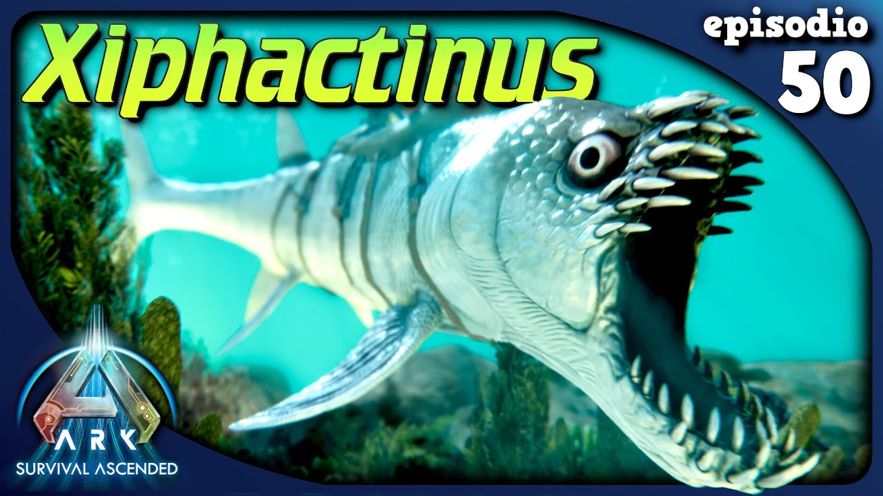 XIPHACTINUS , UN ERNORME E AGGRESSIVO PESCE CARNIVORO ! - ARK ITA | THE ISLAND | EP. 50