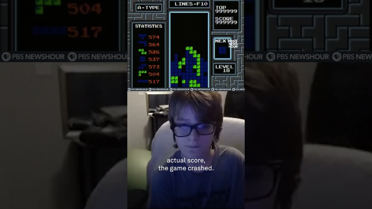 WATCH: 13-year-old is first gamer ever to beat Tetris