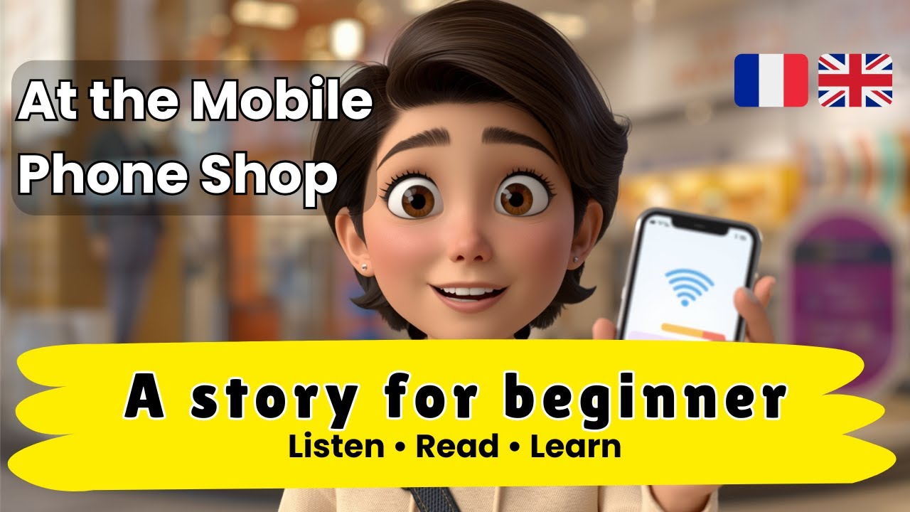 Buy a SIM Card in France 🇫🇷 | Real-Life French Story for Beginners (A2)