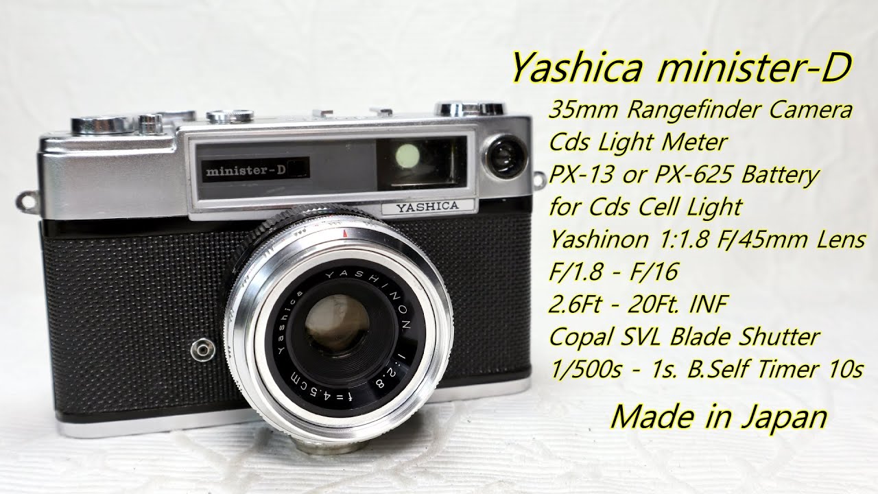 Yashica minister - D.  1963