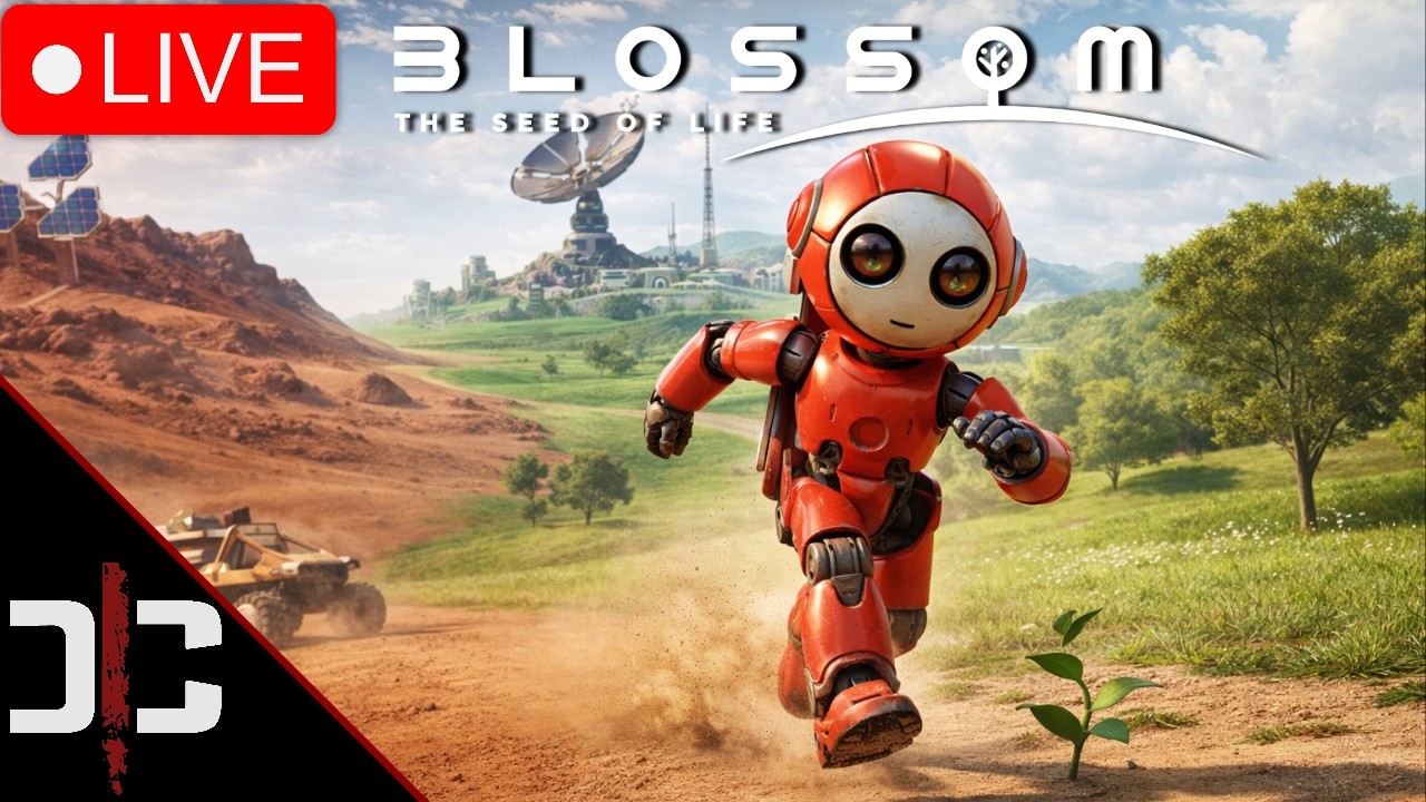 🔴LIVE - Blossom: The Seed of Life - The Best Terraforming Open World Survival Crafter?