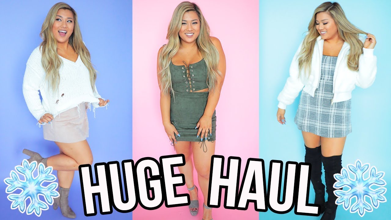 HUGE WINTER/FALL CLOTHING HAUL!! Urban Outfitters, Forever 21 & More!