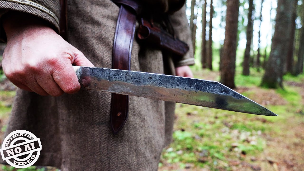Why Did the VIKINGS Use These Weird UPSIDE DOWN Knives?