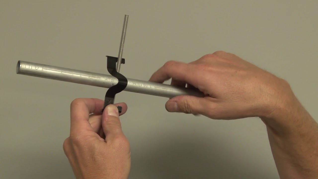 1-1/4 in. Conduit Hanger Wing Clip