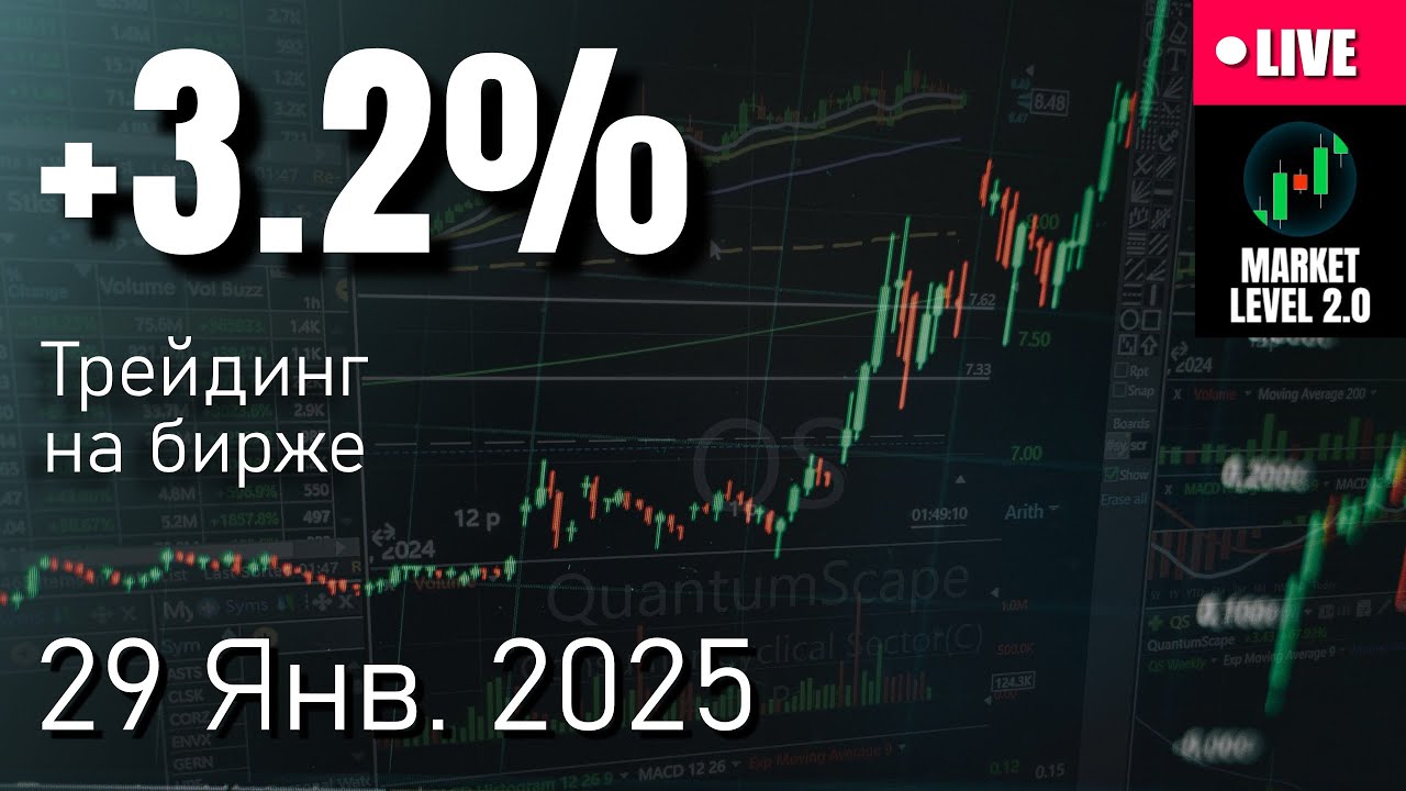 Трейдинг на бирже | 29 Января 2025