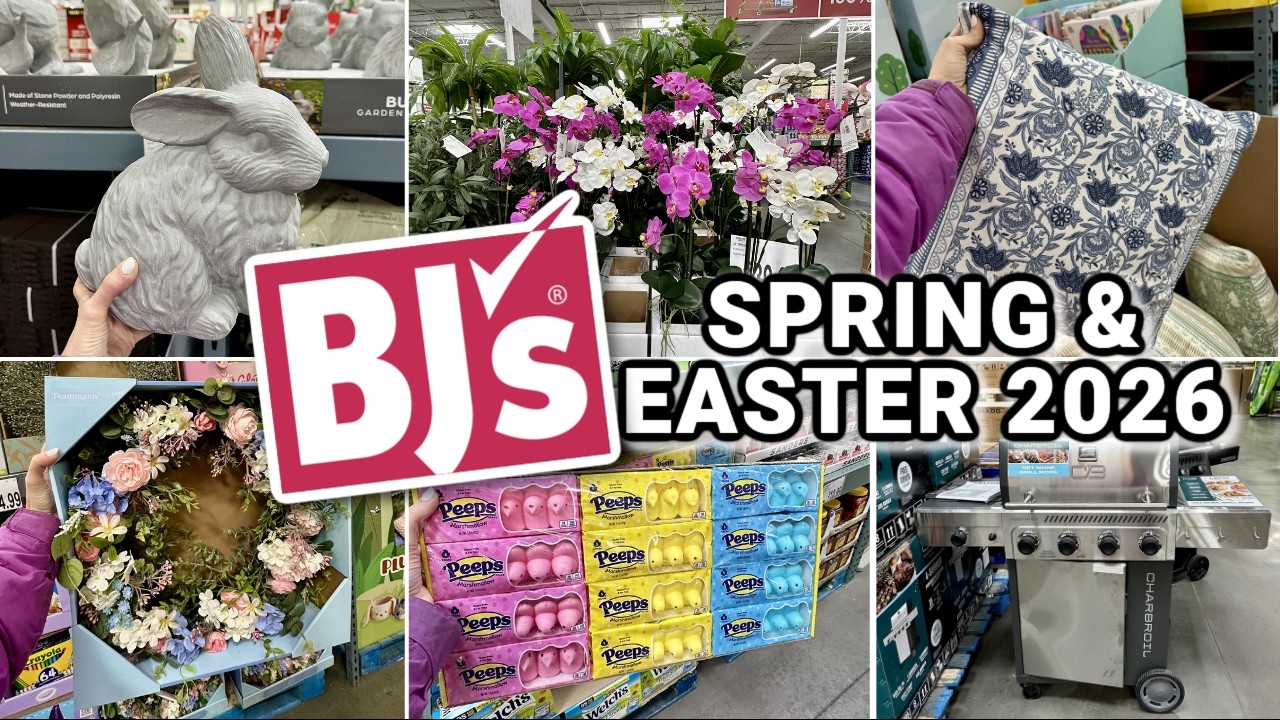 НОВИНКА!! Весенняя и пасхальная коллекция BJ’s 2026 | Покупки со мной в BJ’s Весна 2026 | Покупки...