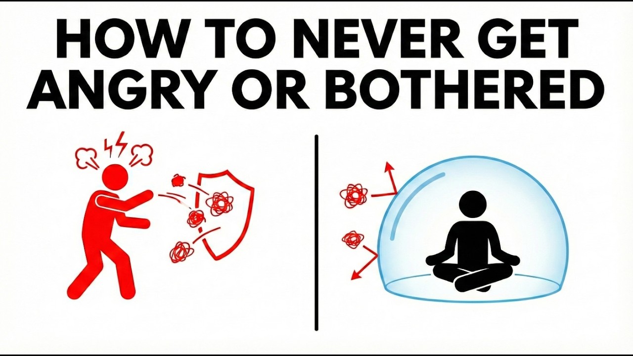 Never Get Angry or Bothered by Anyone (Psychology Hack)