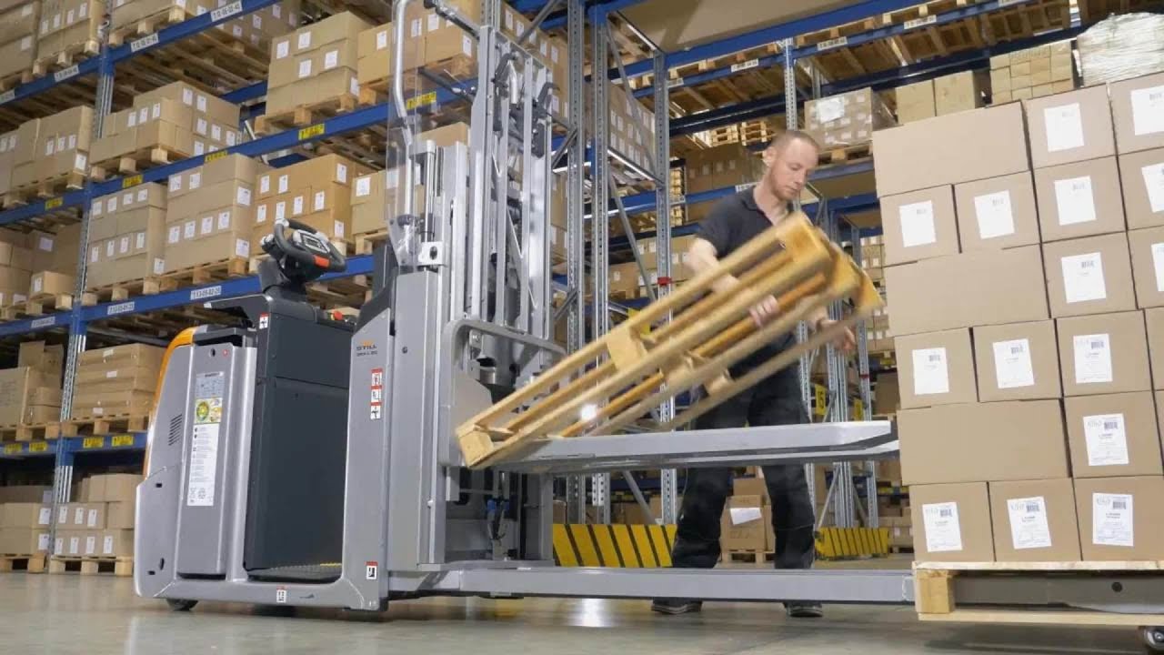 Low Level Order Picker STILL OPX-L 20 &ndash; Shorter picking routes to pallets