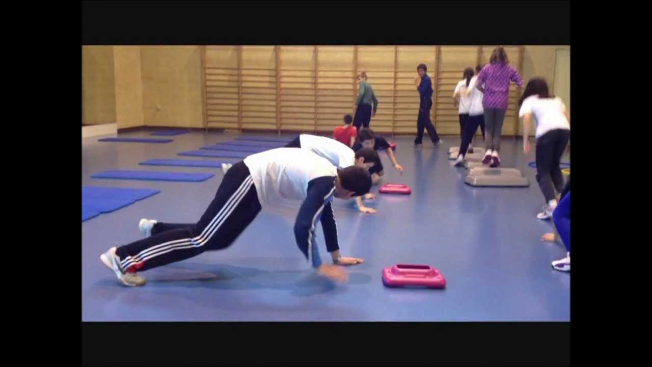 Preparacion Fisica Nadadores. Circuito Habilidad 4