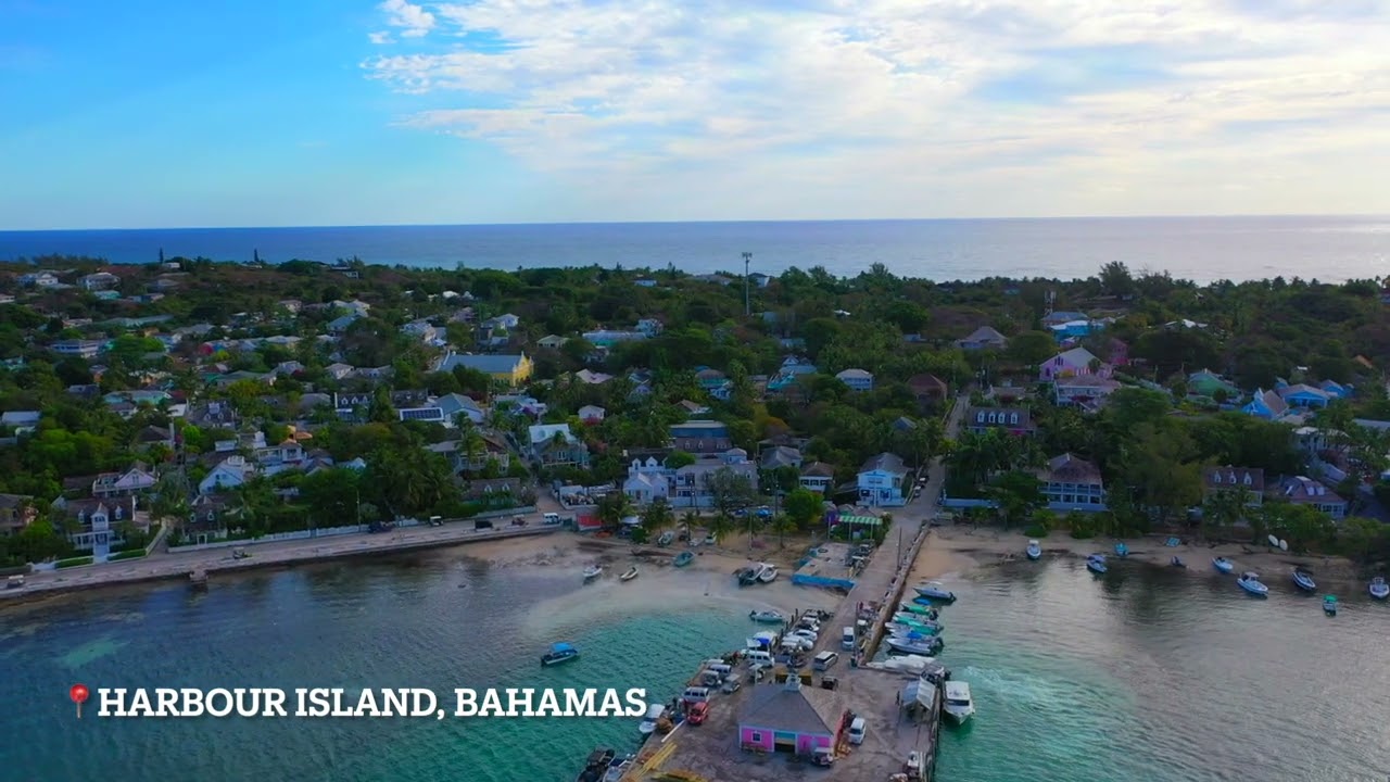 Harbour Island, Bahamas   Briland Sweet | 4k Drone Flyover