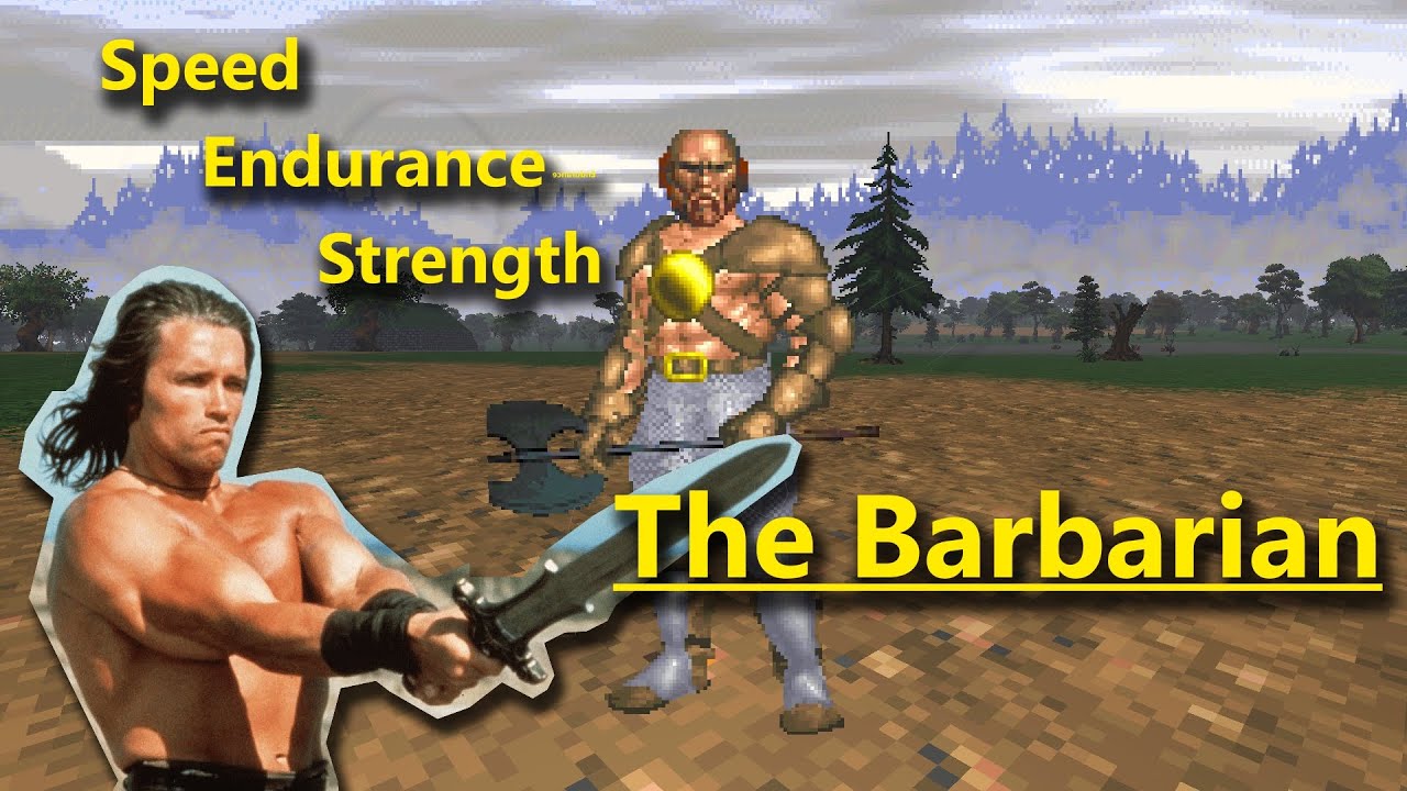 Daggerfall Bite-Sized Builds - The Barbarian
