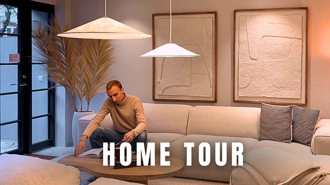 A Minimalist Scandinavian Apartment Tour | Boho Interior Design Inspiration