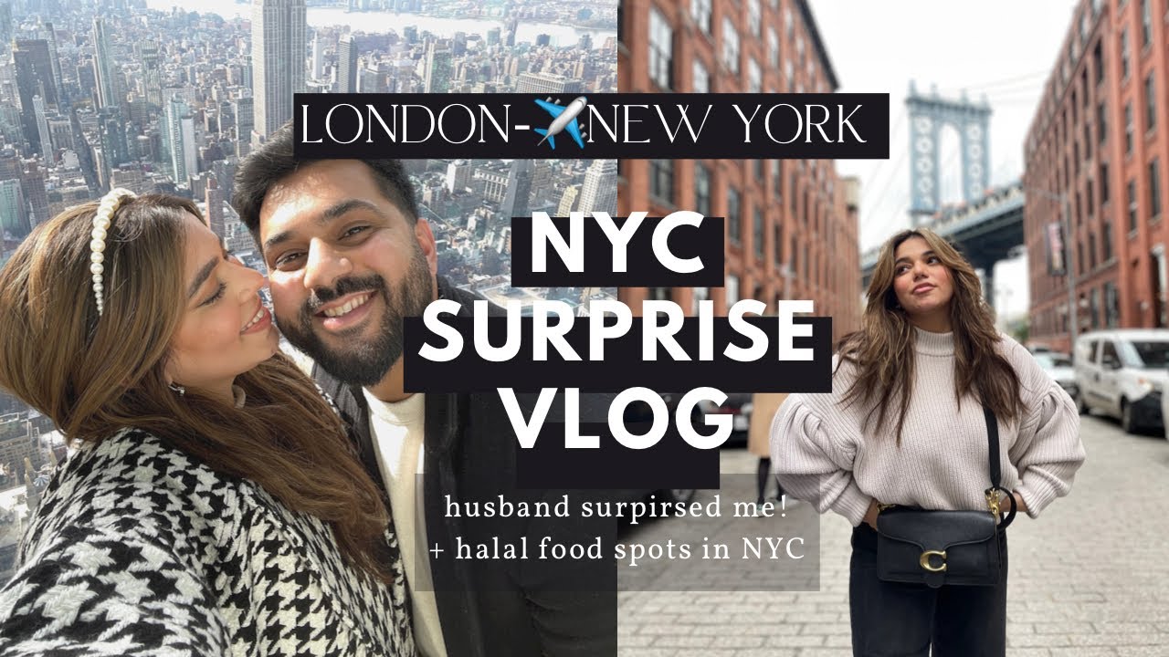 NYC VLOG 2021 | +Halal food ideas in NYC