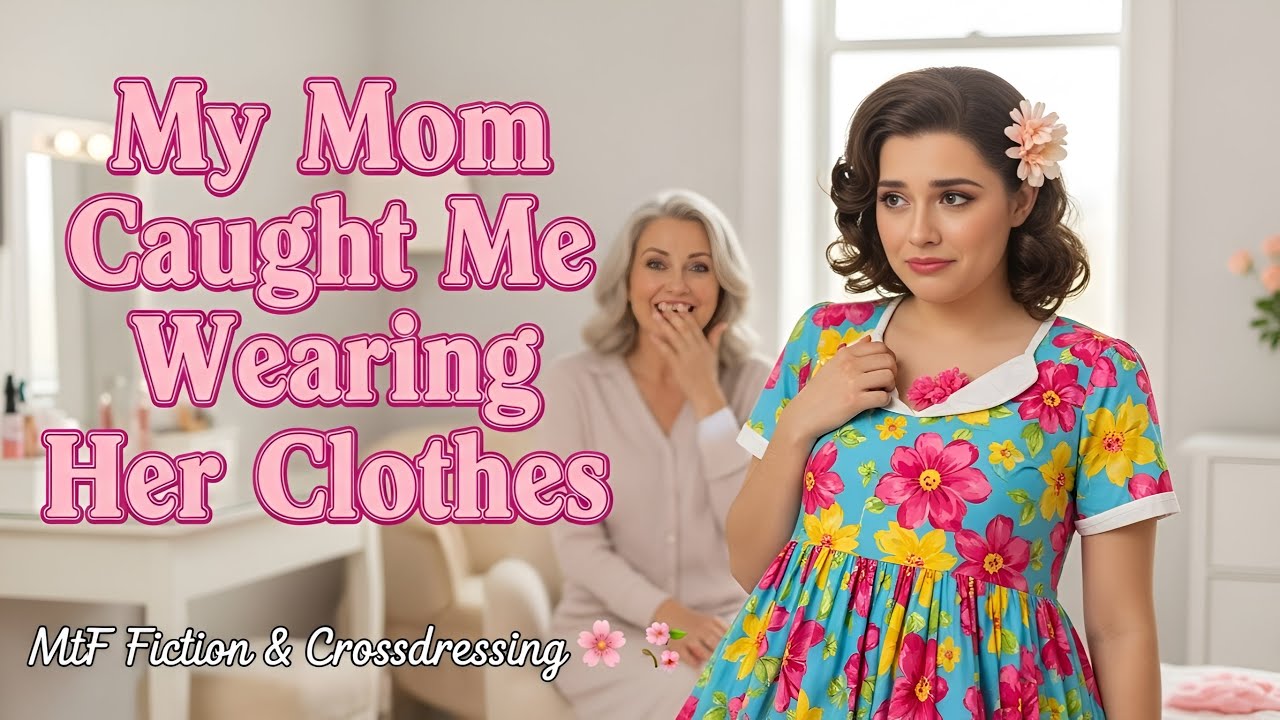 My Mom Caught Me Wearing Her Clothes | MtF Fiction & Crossdressing 🌸