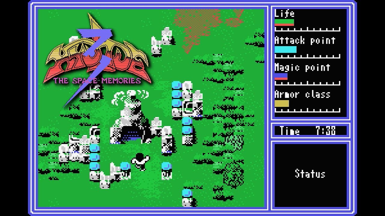 HYDLIDE 3 for MSX1 Longplay in English
