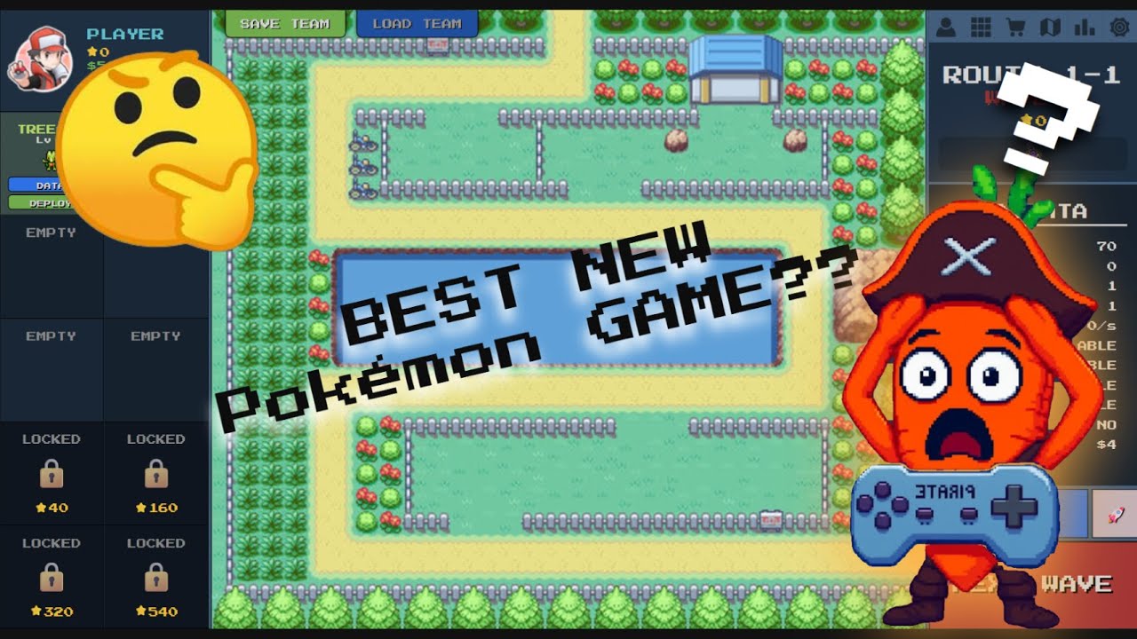 Is this the BEST New Way to Play Pokémon?? (PokéPath TD)