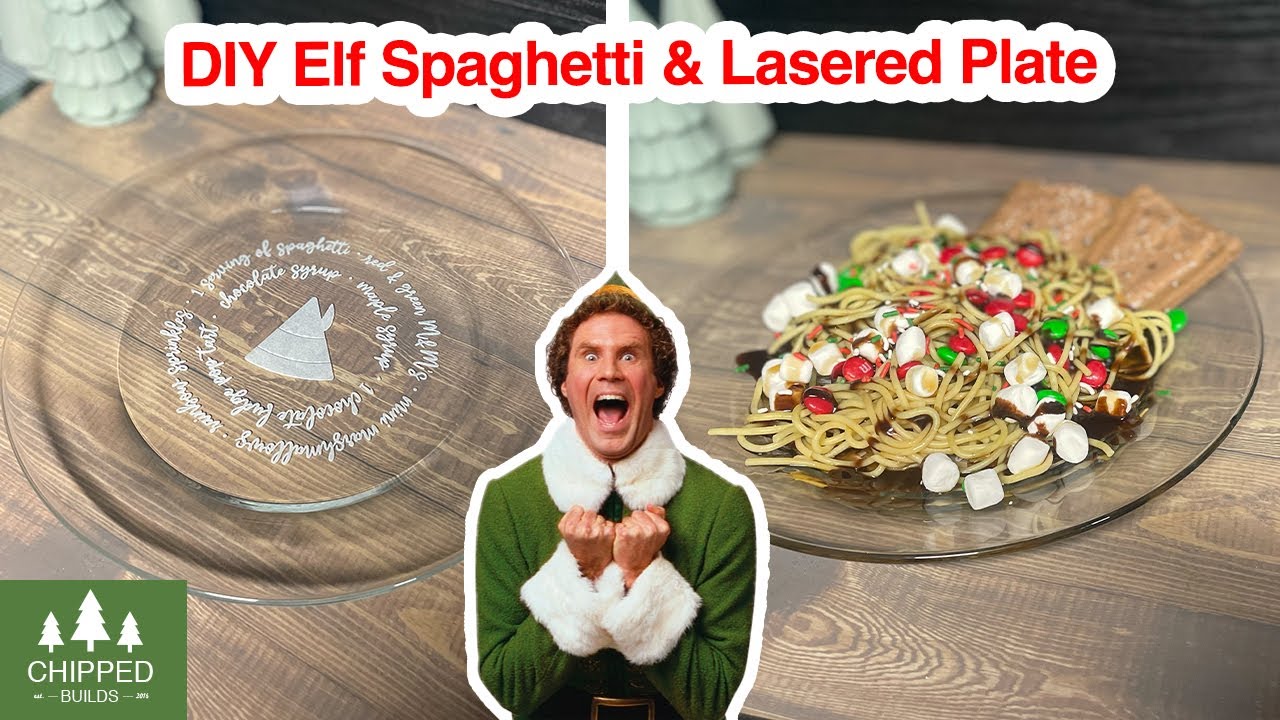 The Best Way to Paint Engraved Glass | Elf Spaghetti Recipe | Day 7 of 12