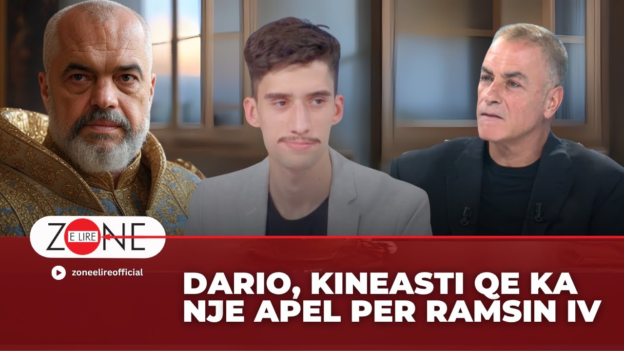 Dario, kineasti qe ka nje apel per Ramsin IV - Zone e Lire