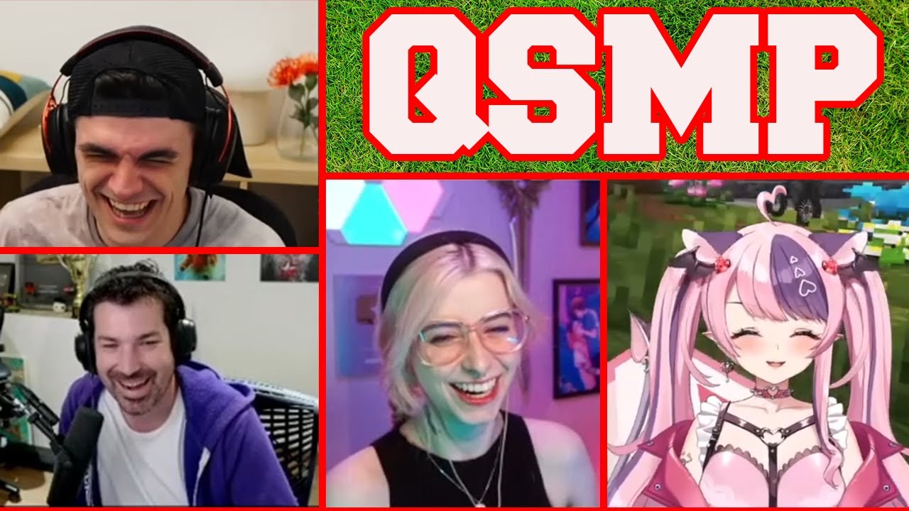 QSMP All the reactions to Foolish's new song by Faster ( Ironmouse, Aypierre, Bagi and Foolish )
