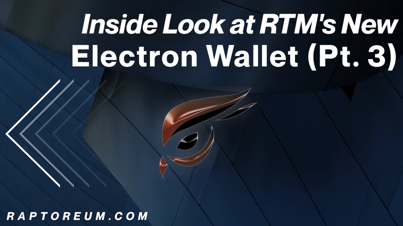 Inside Look at RTM's New Electron Wallet / Part 3