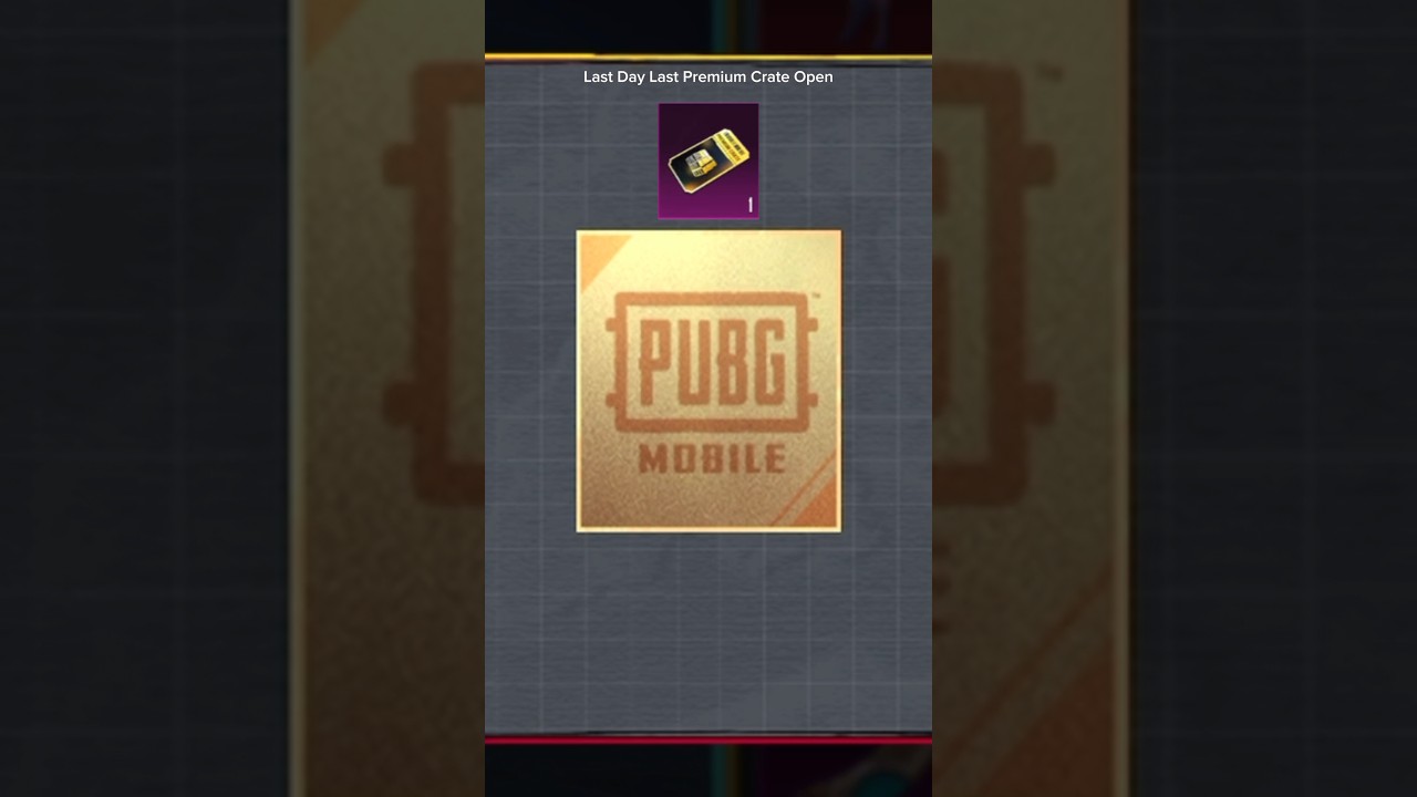 1 PREMIUM CRATE 120/120
