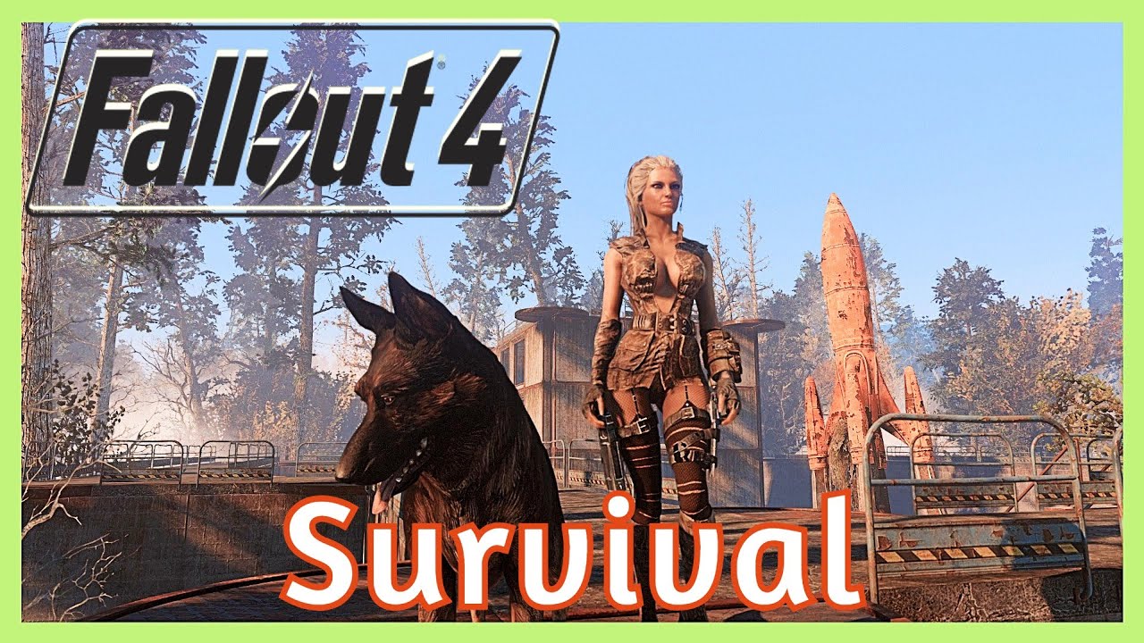 Fallout 4 modded SURVIVAL Playthrough - Part 1