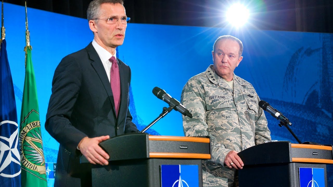 NATO Secretary General with SACEUR, 11 MAR 2015