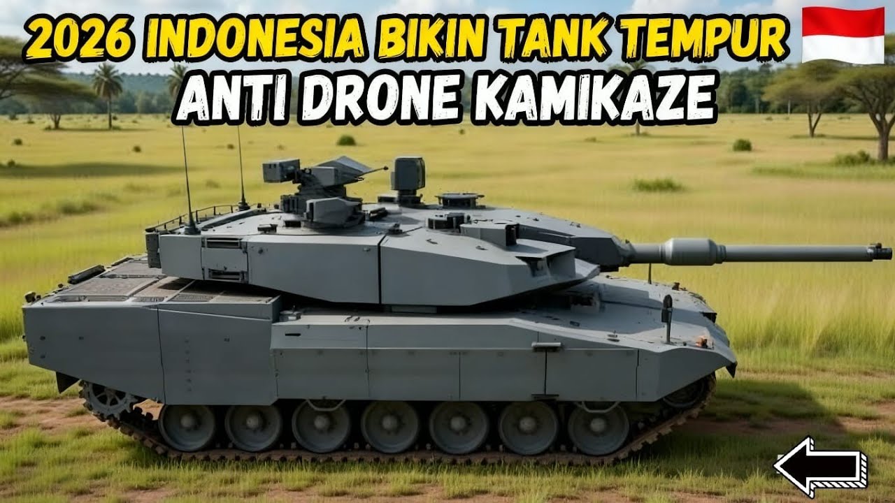 Teknologi perisai gaib 2026Indonesia bakal punya tank canggih anti drone drone