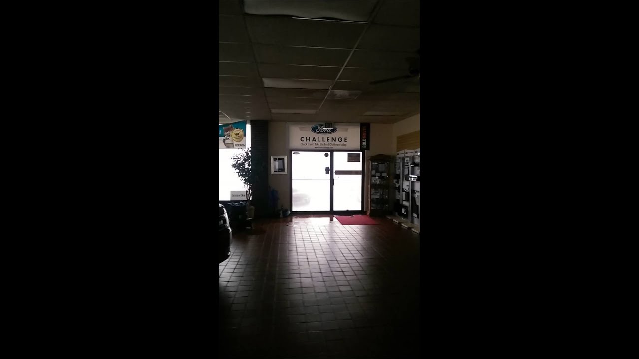 Severe Storm hits Dealership