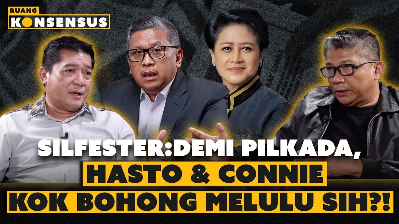 Jokowi Dituduh Ketemu KPK Atas Kasus Hasto. Silfester Tegas Menyangkal❗| Ruang Konsensus